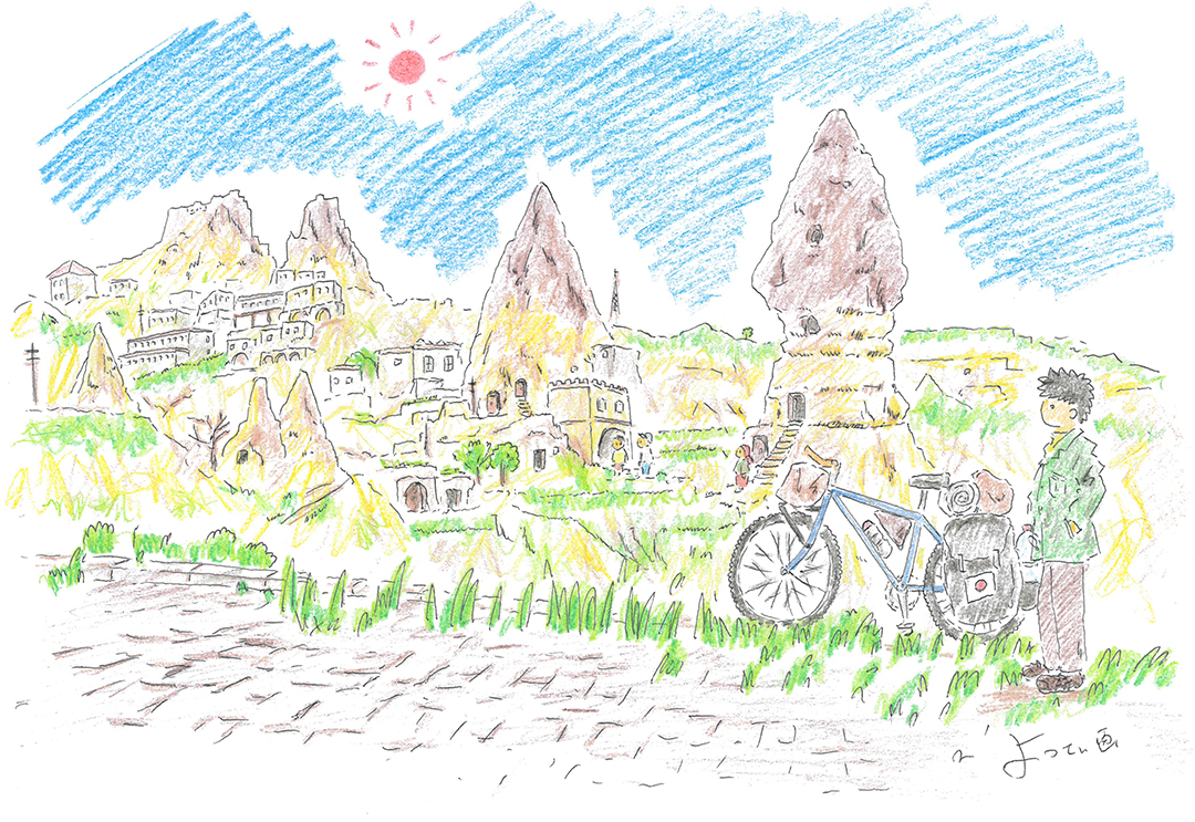 自転車世界一周の旅日記（その22)アナトリア高原を東へ